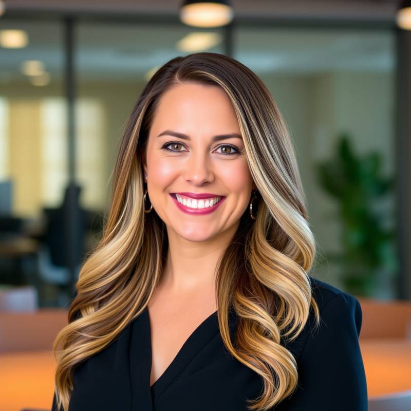 Professional headshot of Celeste Nova, Digital Marketing Strategist Instructor.