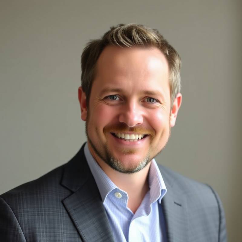 Smiling portrait of Bennett Sterling, Full-Stack Web Development Instructor.